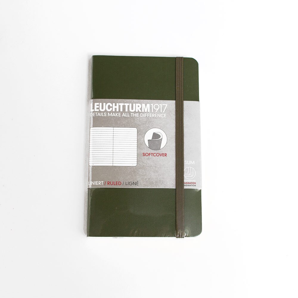 Leuchtturm, Pocket, Softcover, A6, Ruled